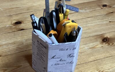 自分仕様のペン立て